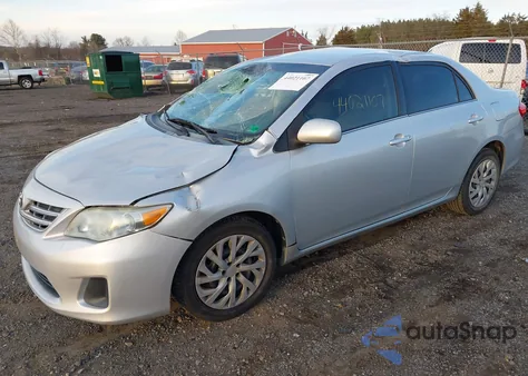 2013 Toyota Corolla Le from USA, damaged, VIN 2T1BU4EE4DC995287